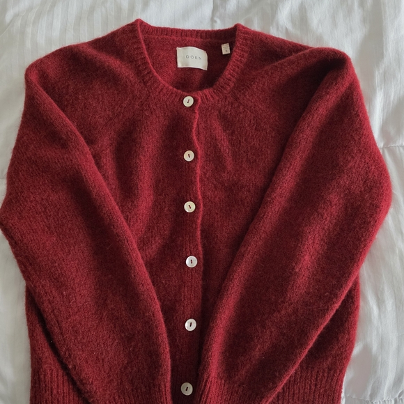Doen Sweaters - Doen Rich Burgundy Cardigan